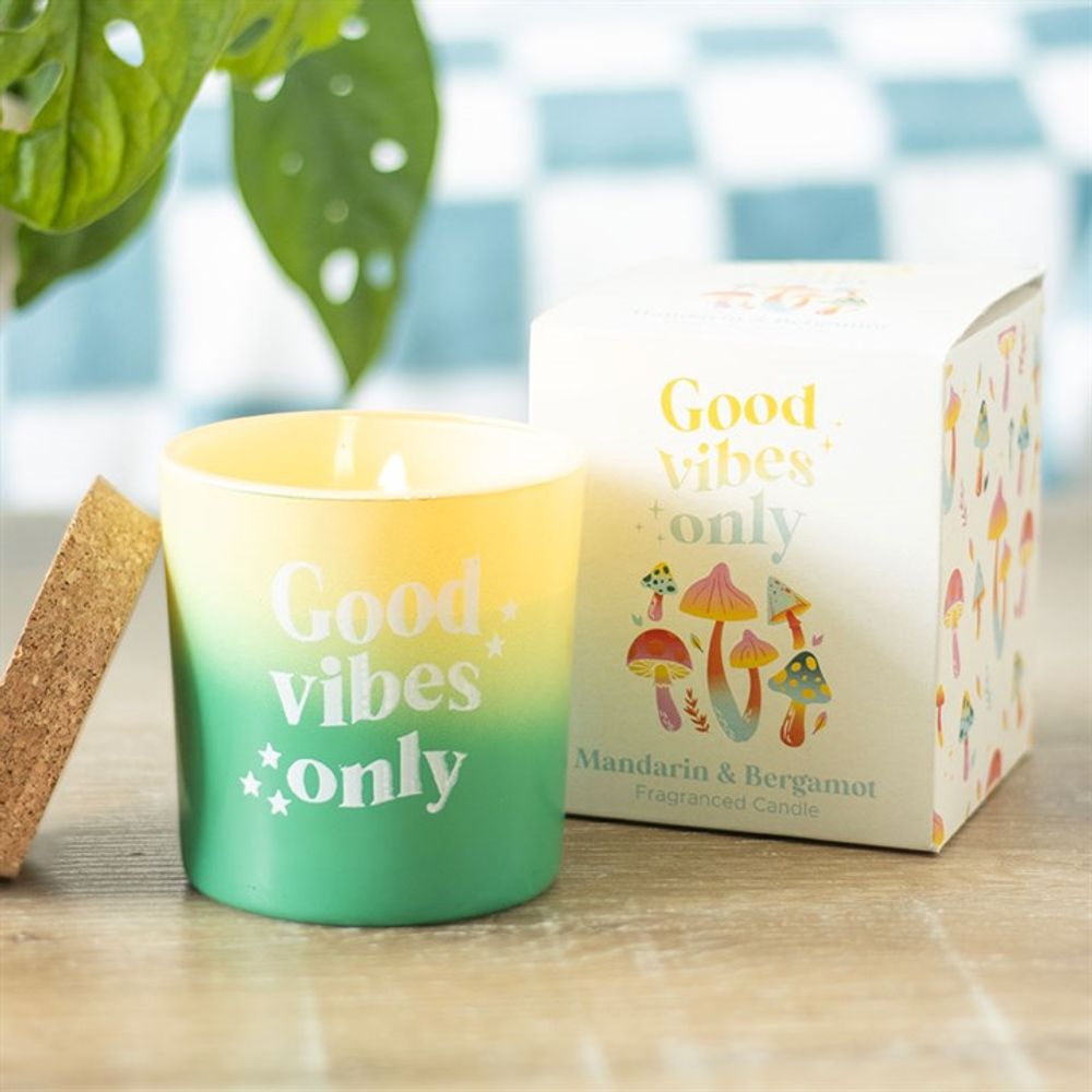 Good Vibes Only Mandarin & Bergamot Candle N/A
