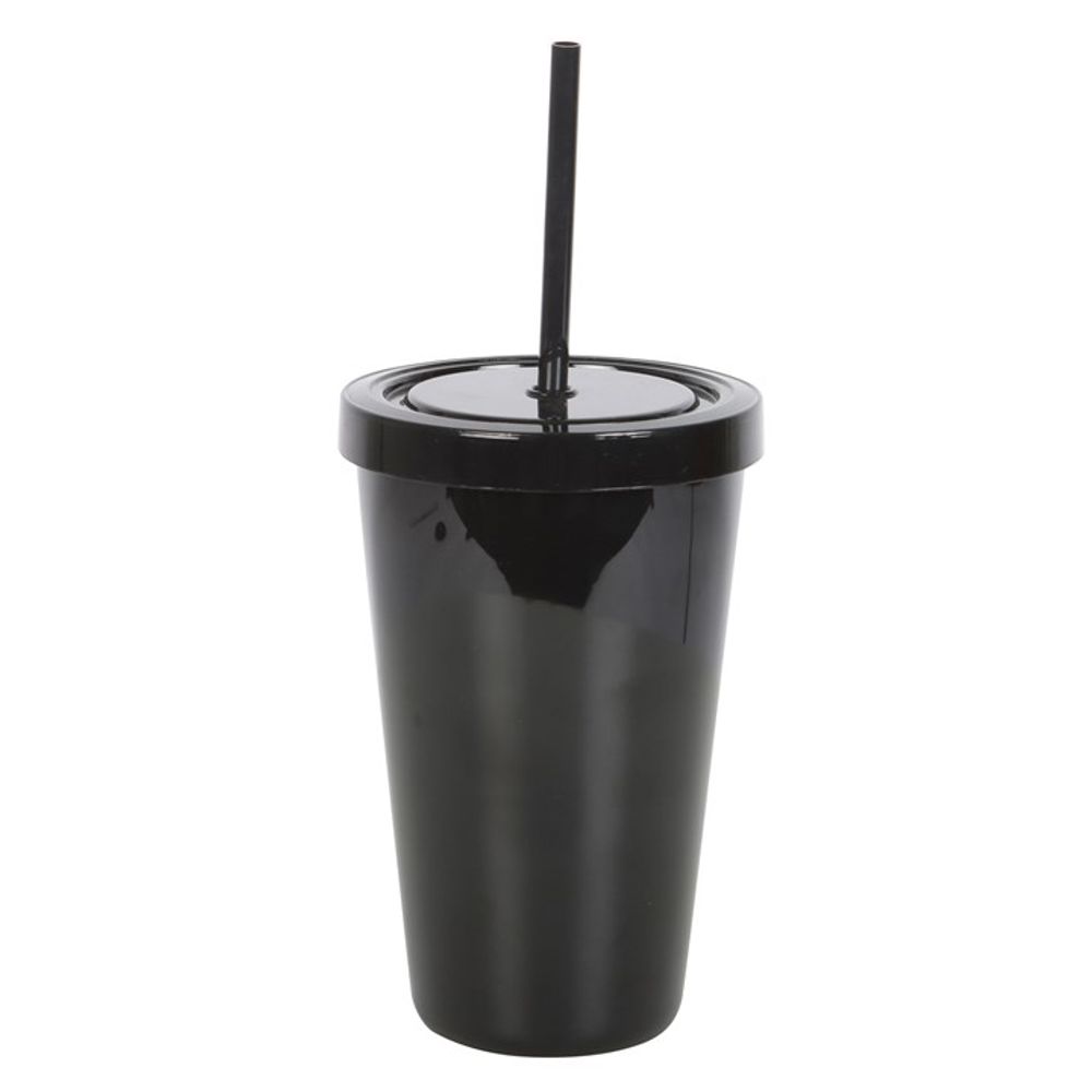 Goth Juice Plastic Tumbler with Straw N/A