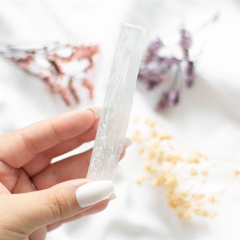 Selenite Crystal Wand N/A