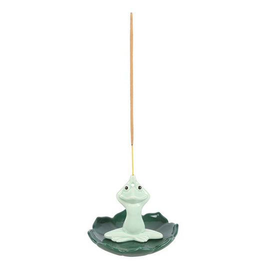 Yoga Frog Incense Stick Holder N/A