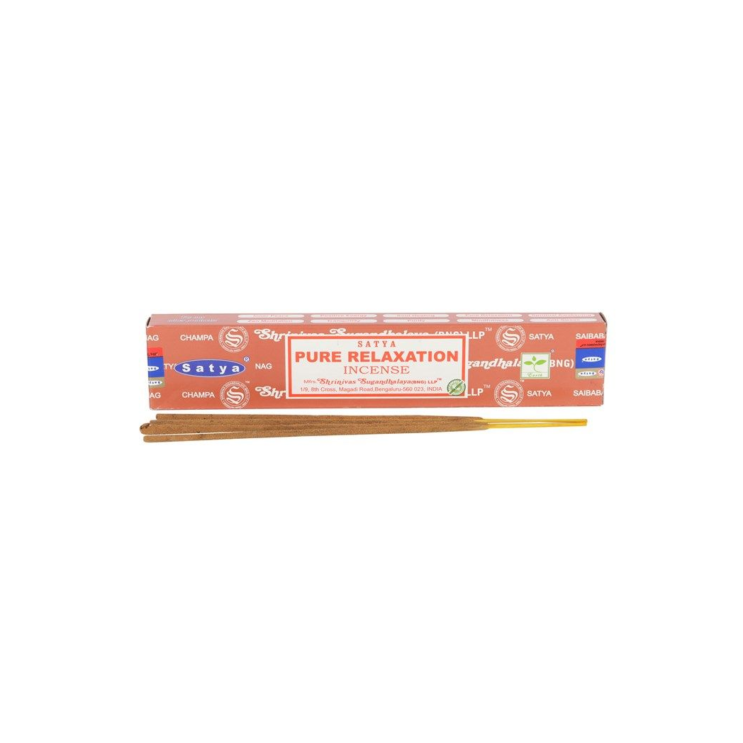 12 Packs of Pure Relaxation Incense Sticks by Satya N/A