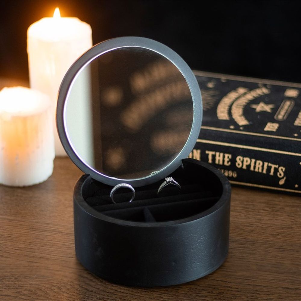 Black Talking Board Jewellery Box N/A