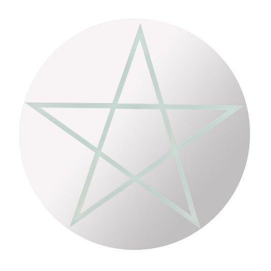 Round Pentagram Mirror N/A