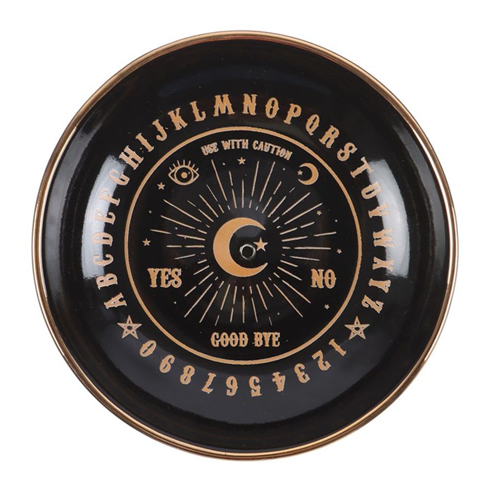 Black Talking Board Incense Holder N/A