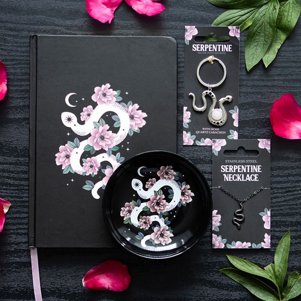 Floral Snake Trinket Dish N/A