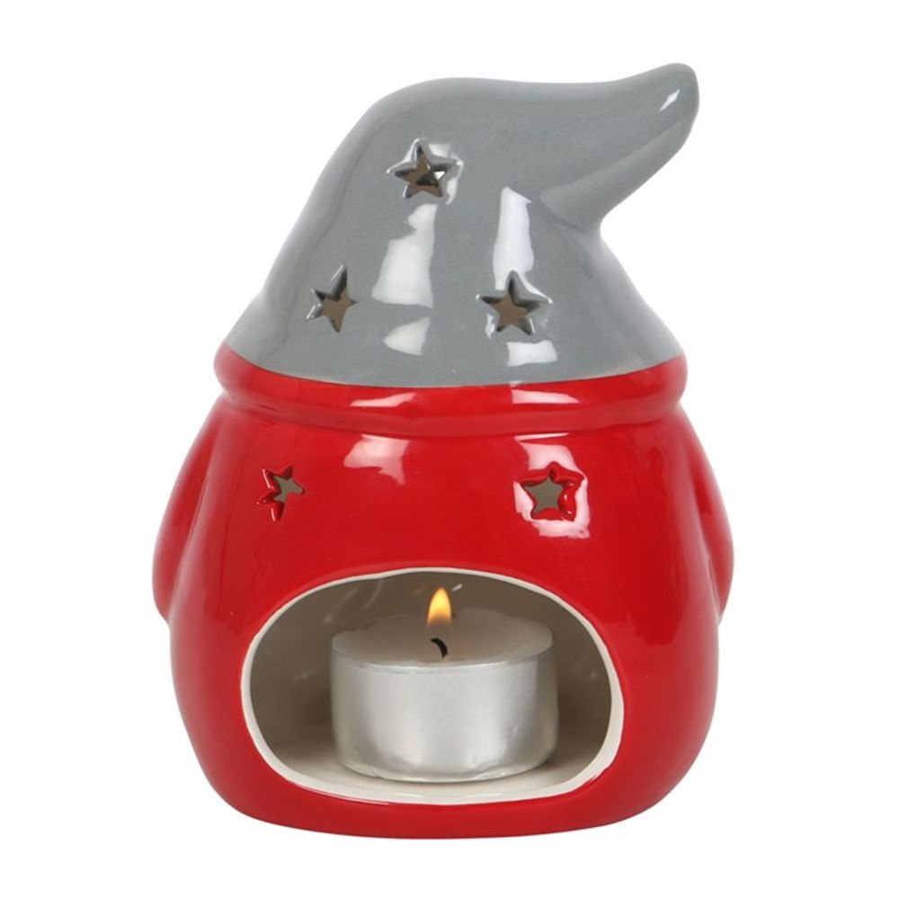 Red and Grey Gonk Tealight Holder N/A