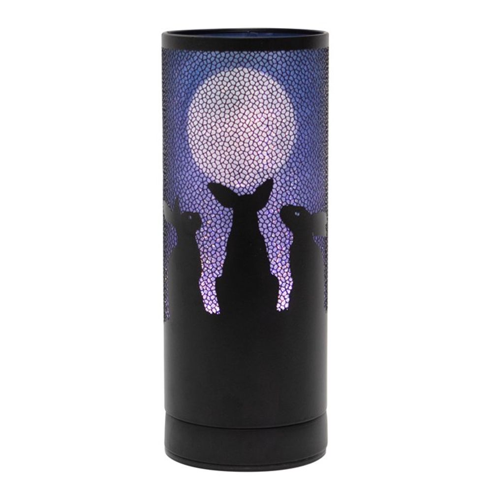 Moon Gazing Hares Aroma Lamp by Lisa Parker N/A