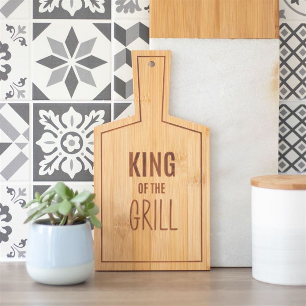 King of the Grill Bamboo Serving Board N/A