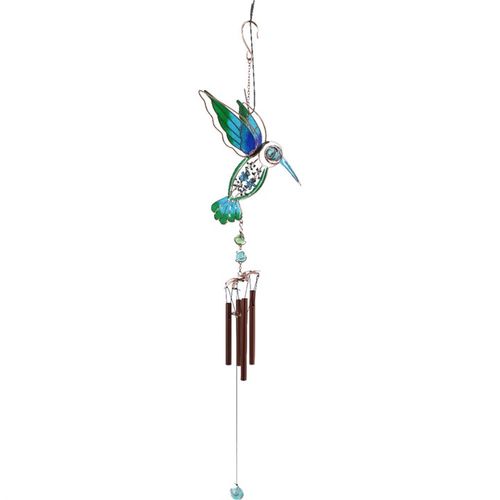Blue/Green Hummingbird Windchime N/A