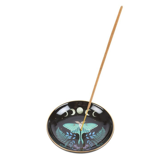 Luna Moth Ceramic Incense Plate N/A