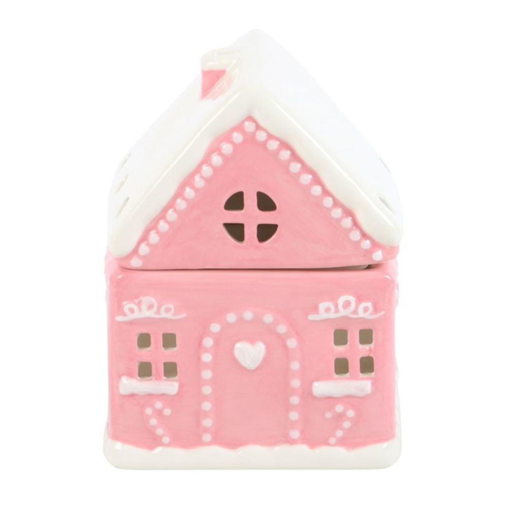 Pink Gingerbread House Oil Burner N/A
