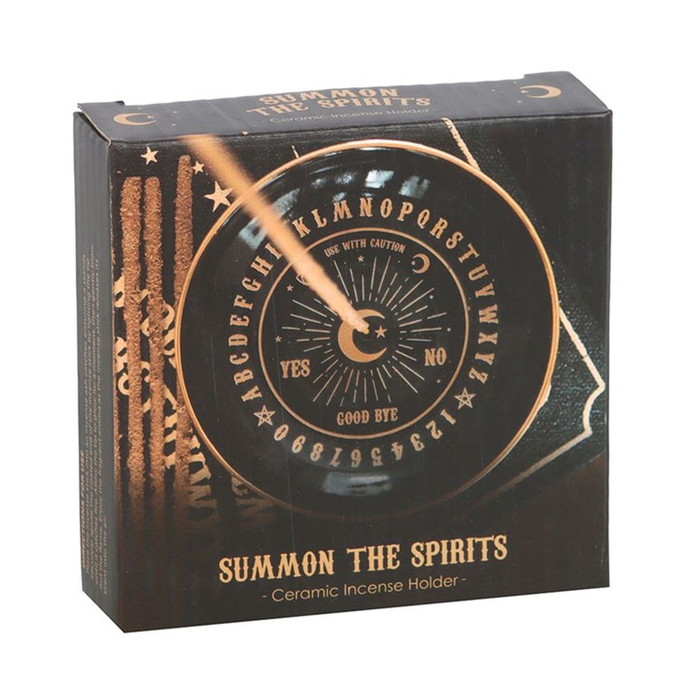 Black Talking Board Incense Holder N/A