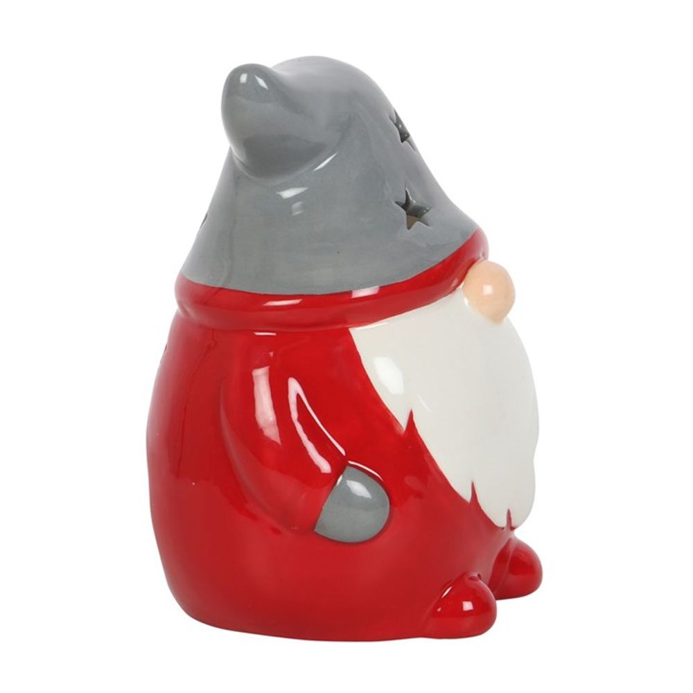 Red and Grey Gonk Tealight Holder N/A