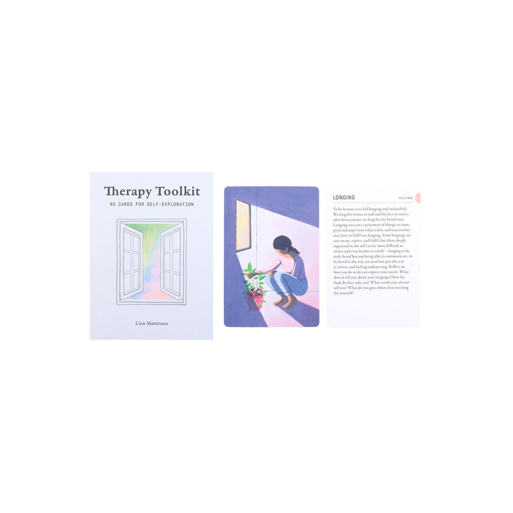 Therapy Toolkit Cards for Self Exploration N/A