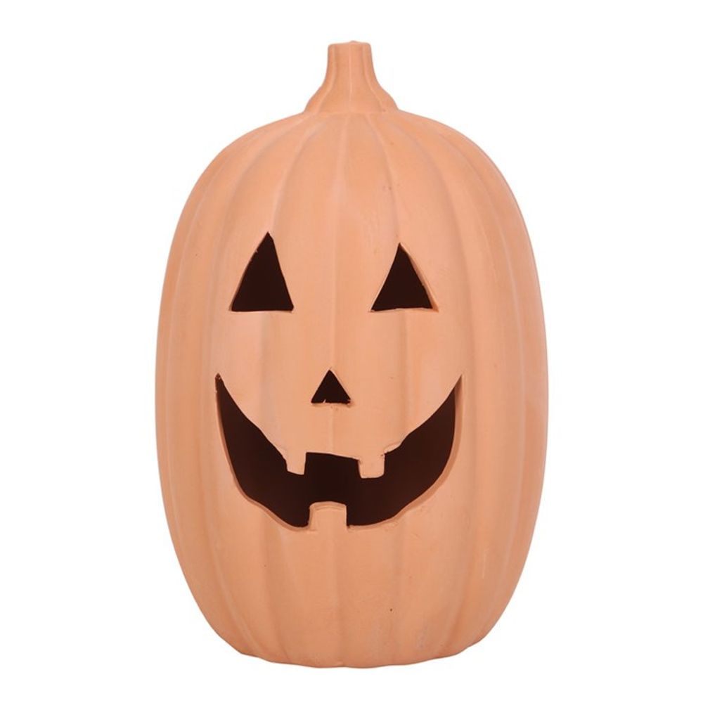 23cm Terracotta Pumpkin Ornament N/A