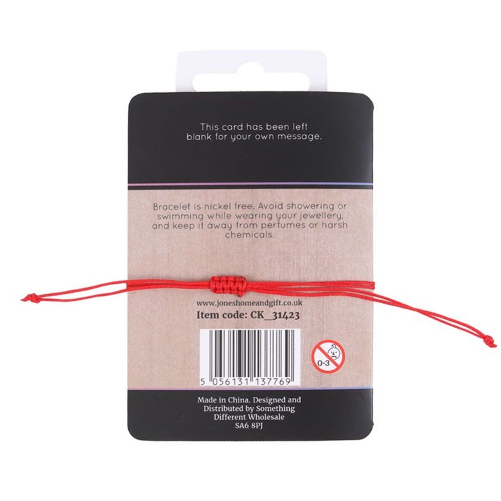 Root Chakra Charm Bracelet N/A