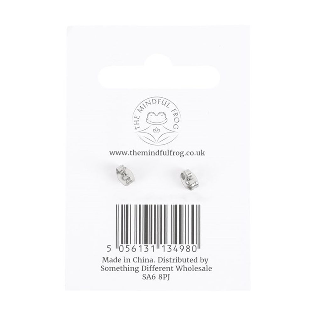 Howlite Semi Precious Crystal Earrings N/A