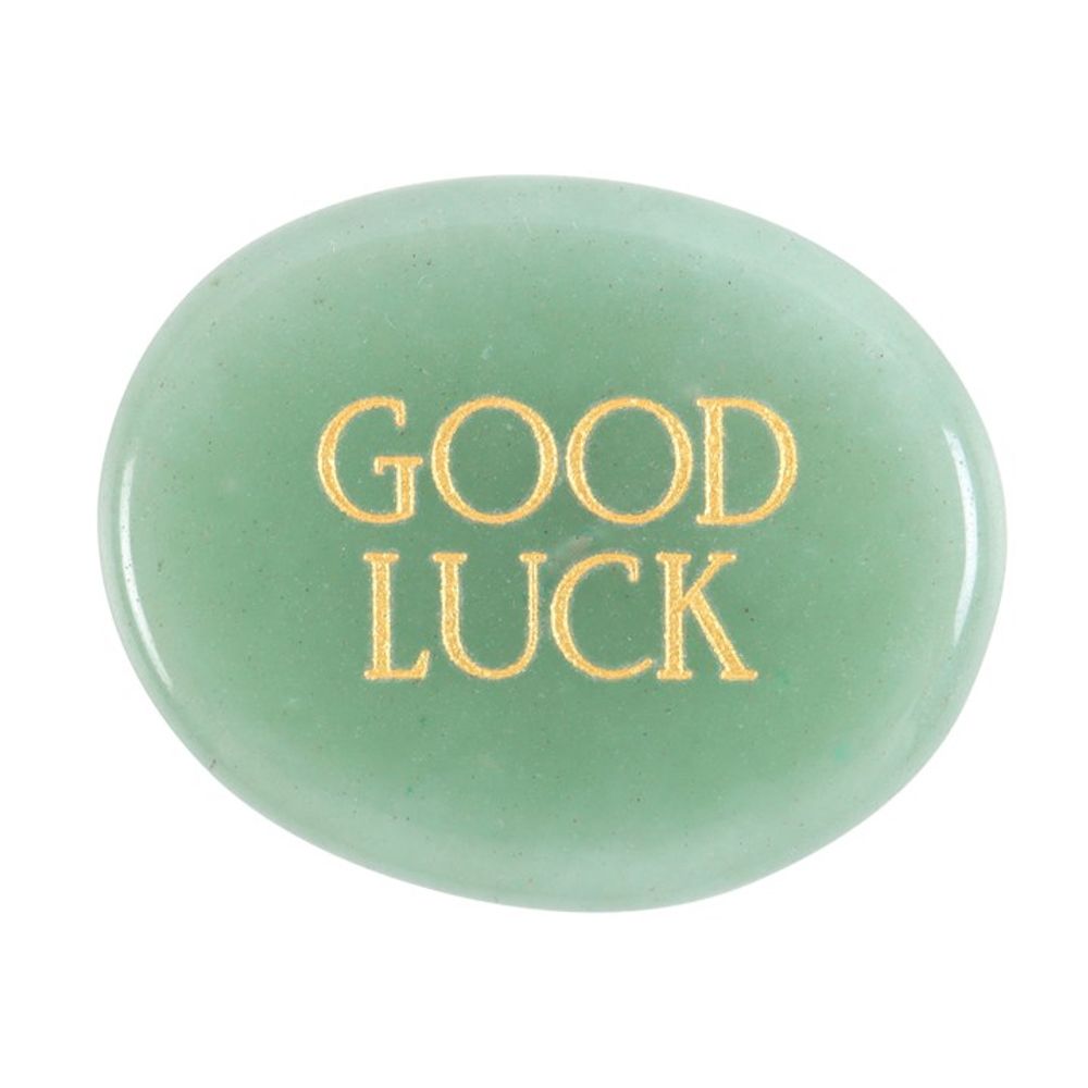Good Luck Aventurine Crystal Palm Stone N/A