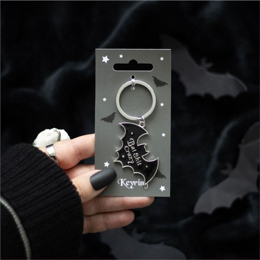 Bat Shit Crazy Keyring N/A