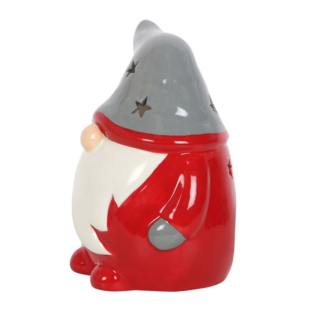 Red and Grey Gonk Tealight Holder N/A