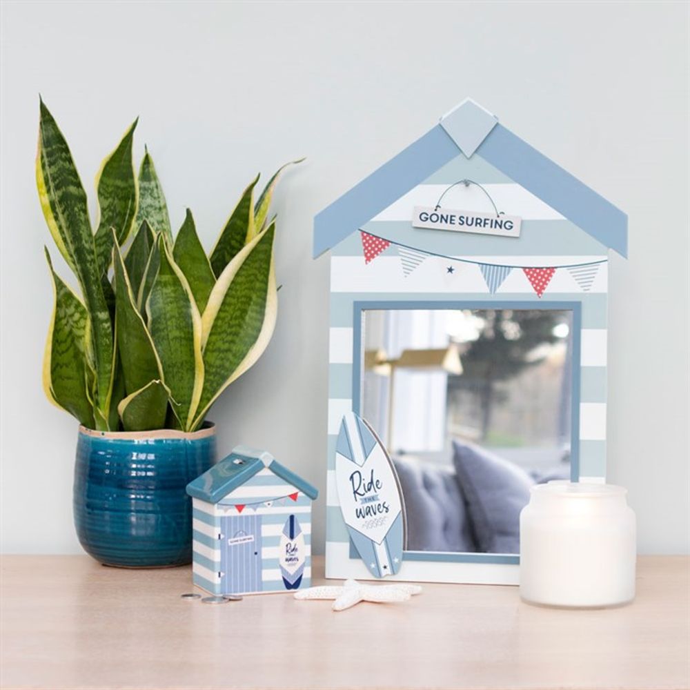 Beach Hut Ceramic Money Box N/A