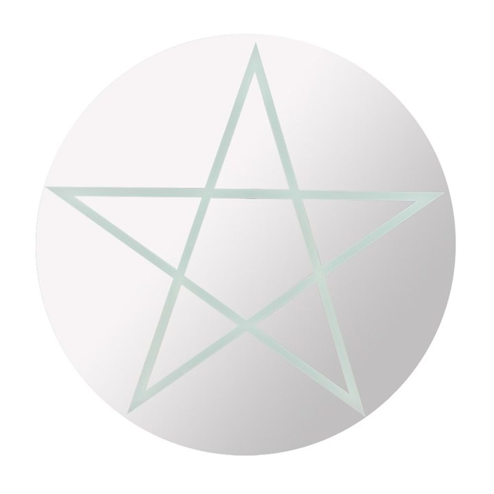 Round Pentagram Mirror N/A