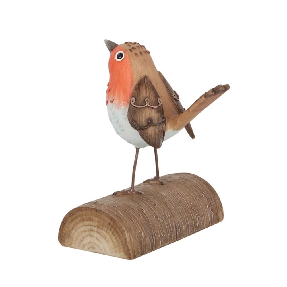 Robins Appear Resin Ornament N/A