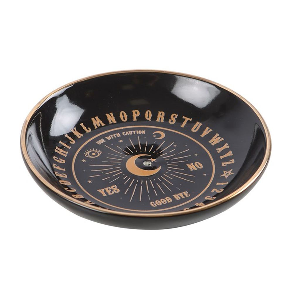 Black Talking Board Incense Holder N/A