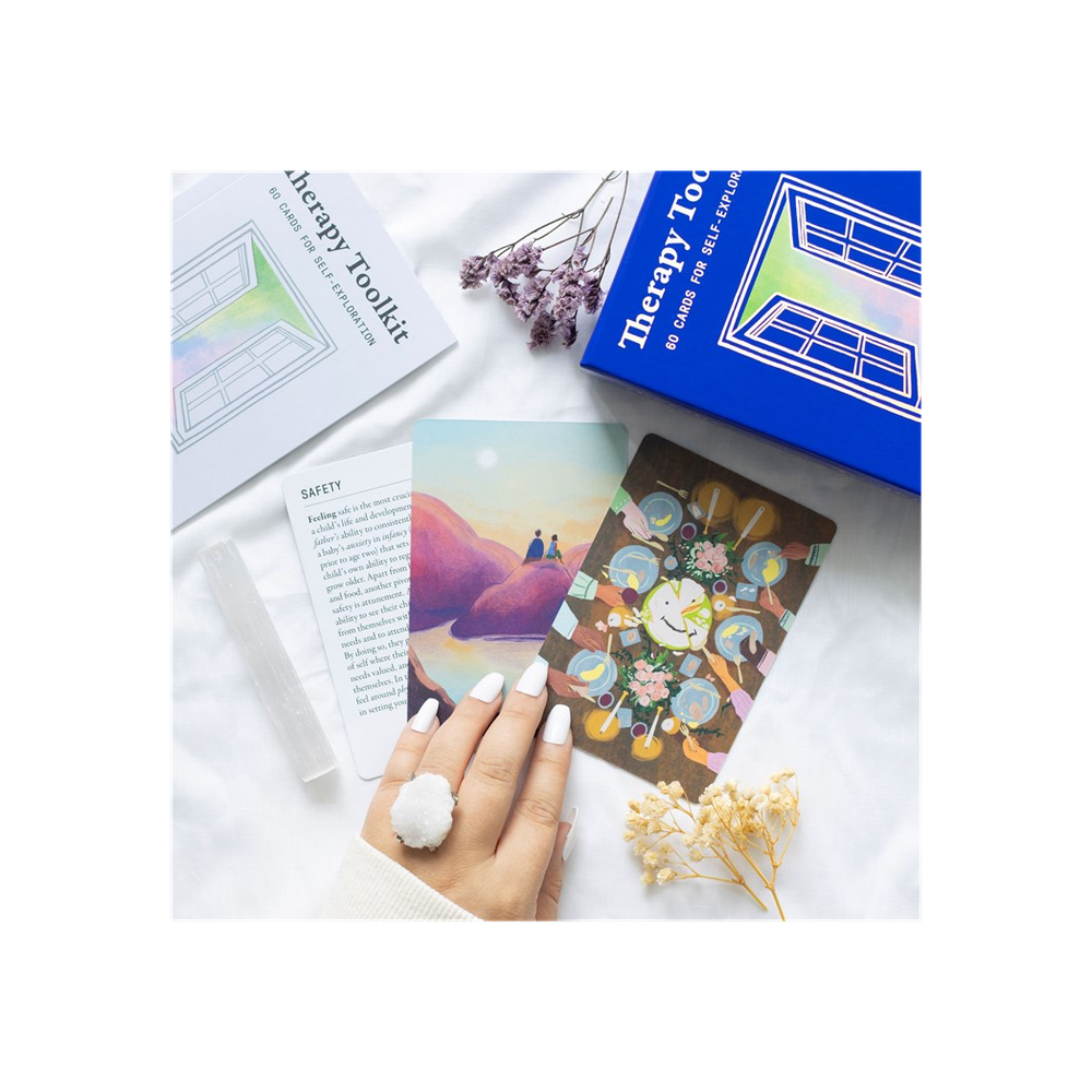 Therapy Toolkit Cards for Self Exploration N/A