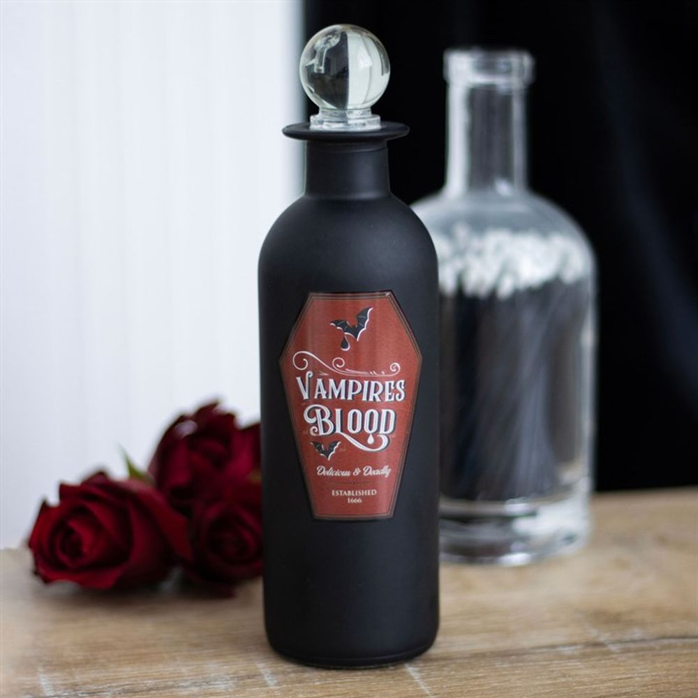 Vampire Blood Decorative Glass Potion Bottle N/A