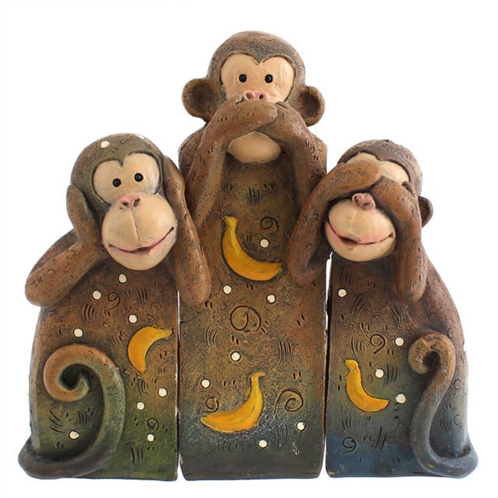 See, Speak, Hear No Evil Monkeys N/A