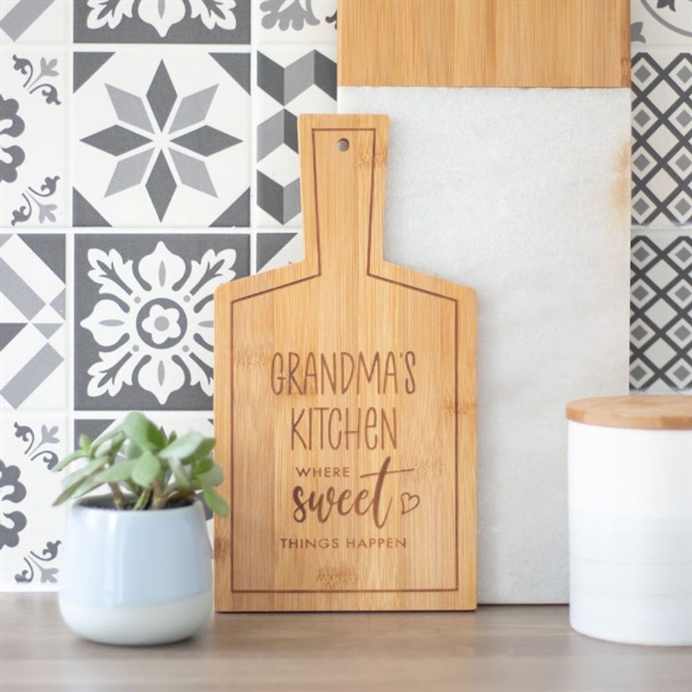 Grandma's Kitchen Bamboo Serving Board N/A