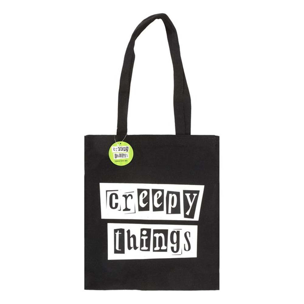 Creepy Things Polycotton Tote Bag N/A