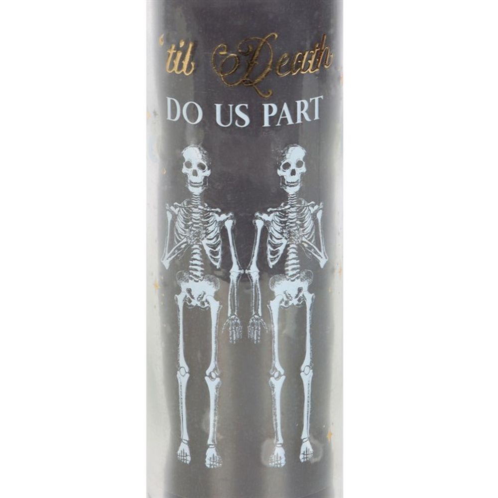 Til Death Do Us Part Amber Noir Tube Candle N/A