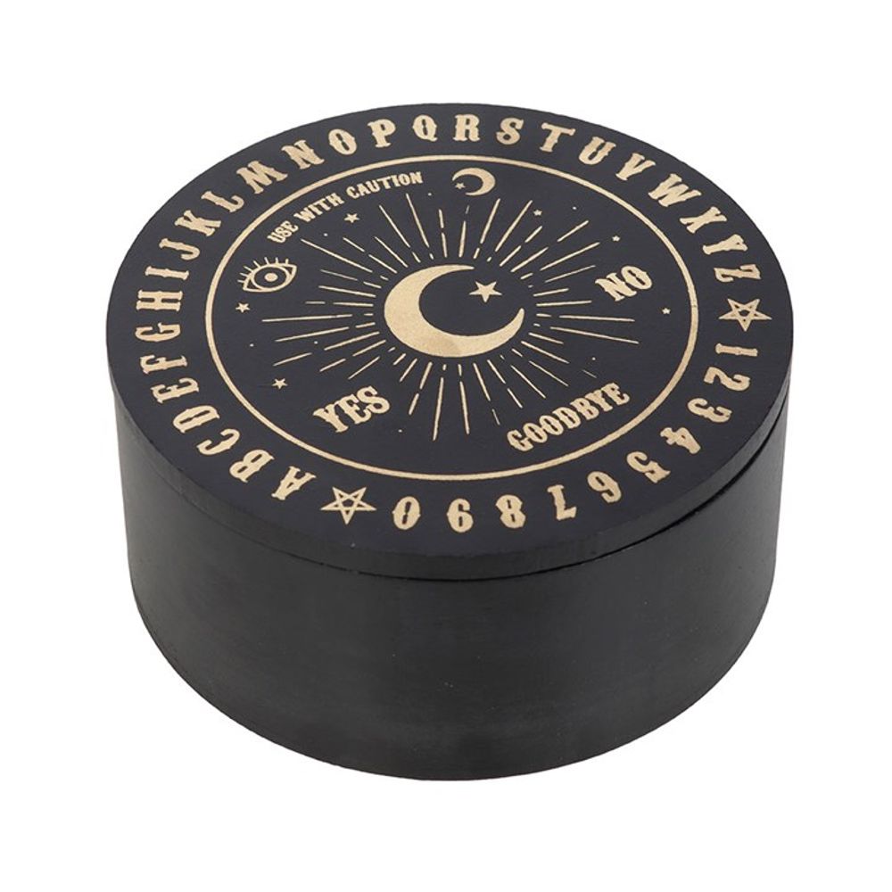 Black Talking Board Jewellery Box N/A