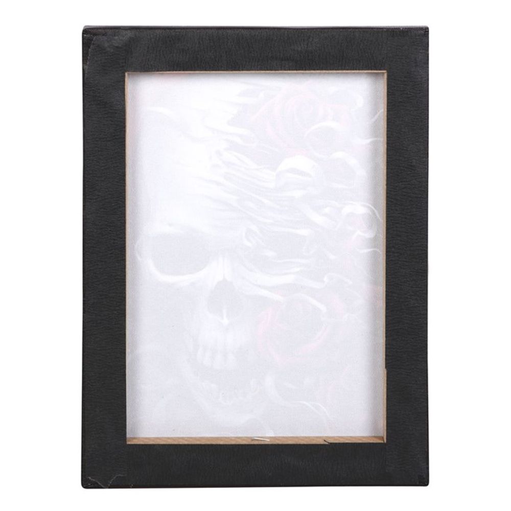 19x25cm Skulls n Roses Canvas Plaque by Spiral Direct N/A