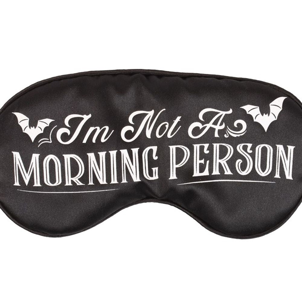 I'm Not a Morning Person Satin Sleep Mask N/A
