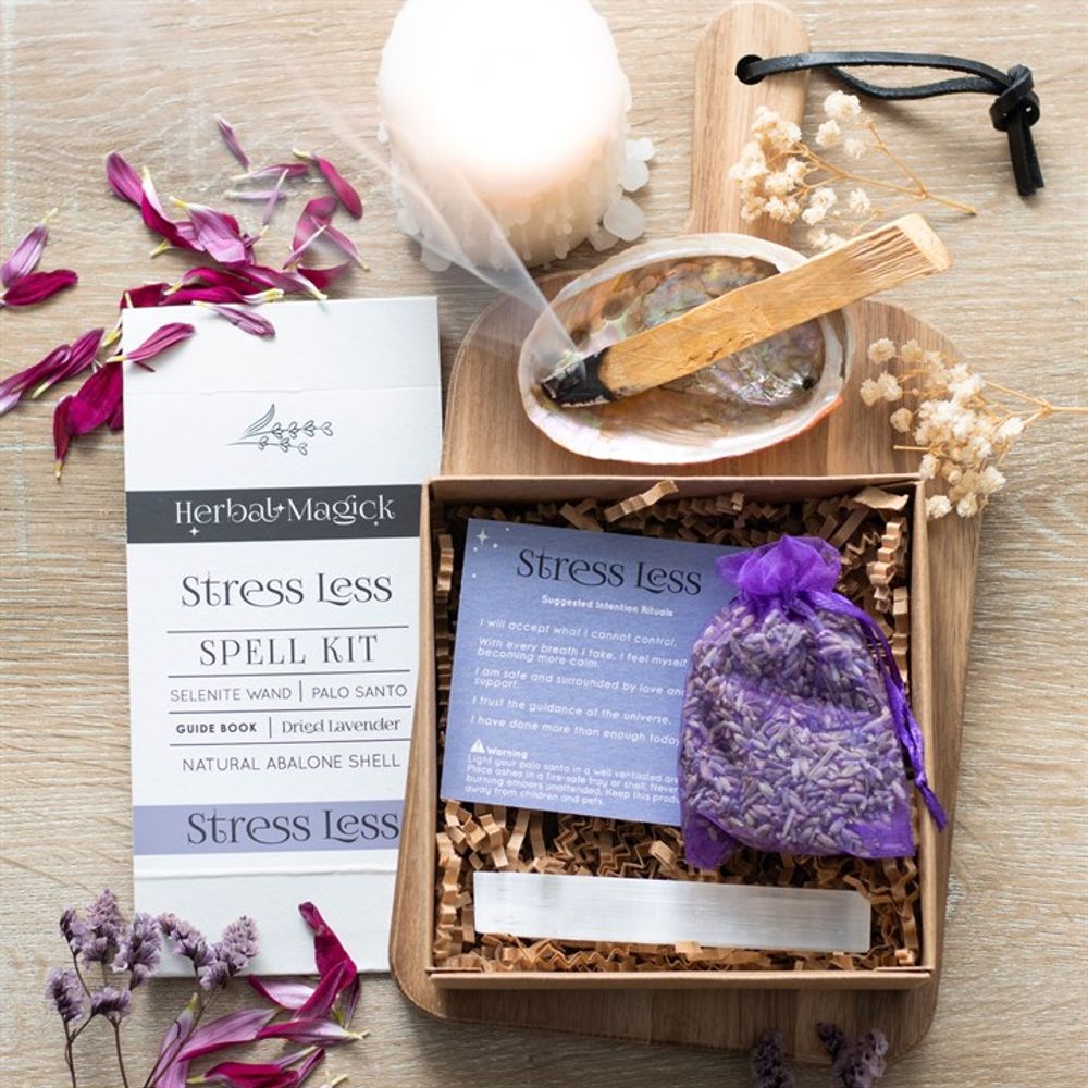 Herbal Magick Stress Less Spell Kit N/A