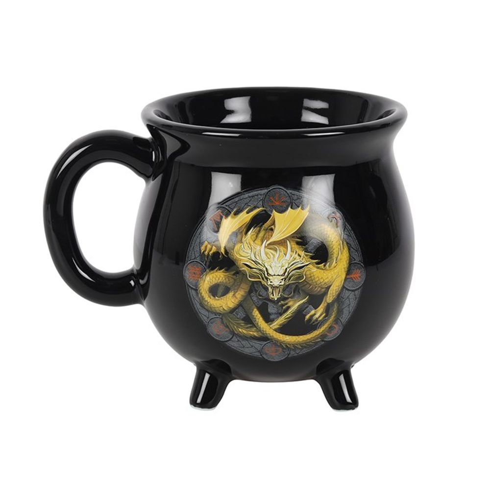 Imbolc Colour Changing Cauldron Mug by Anne Stokes N/A