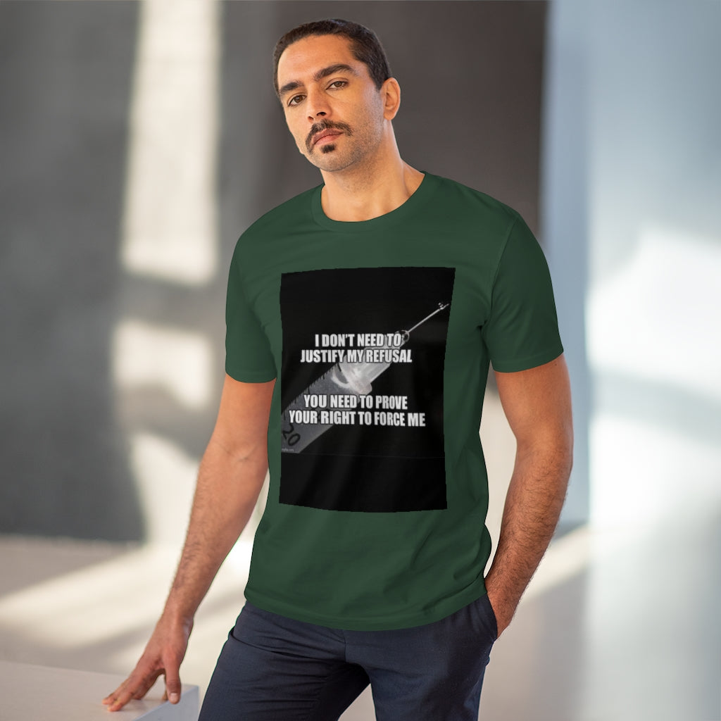Organic Creator T-shirt - Unisex..coercion Printify