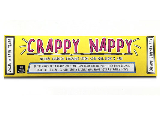 Crappy Nappy Funny Smells Fragrance Sticks