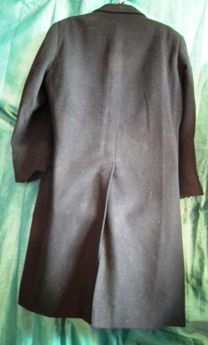 Peaky Blinders style Ralf Lauren wool,black trenchcoat,lined 48-50"ch,Length 45" Ralf Lauren