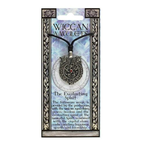 Pagan Wiccan NewAge •Transformation Wiccan Amulet Necklace- H13cm X W6cm X D0.2c Pagan WiccA