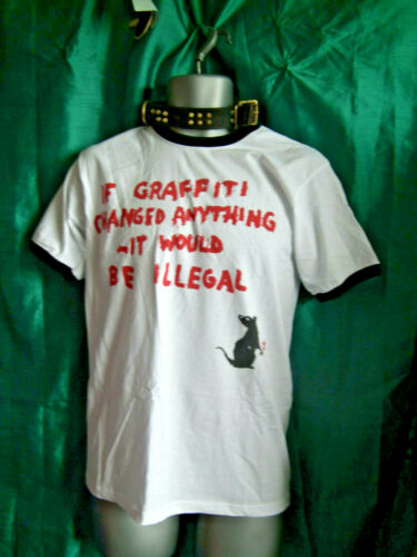 UNISEX Medium T-Shirt Banksy Graffiti Art - DIFFERENT DESIGNS.individual item Tribal T-Shirts