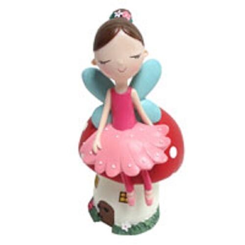 Kiddies Forest Fairy money box hand-painted H:15cm W:8.5cm D:8.5cm PERFECT GIFT none