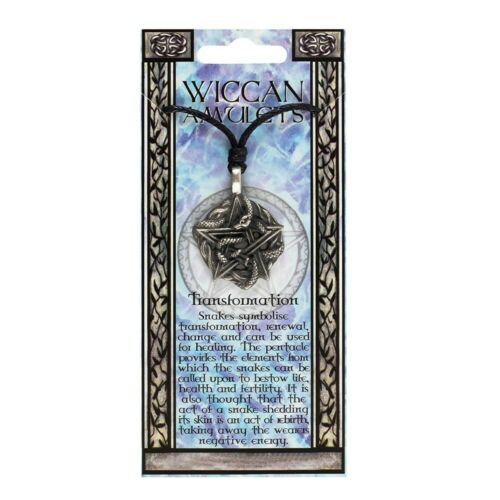 Pagan Wiccan NewAge •the Everlasting Spirit Wiccan Amulet Necklace- H13cm X W6CM Pagan WiccA