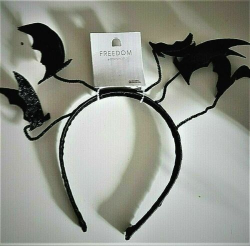 Alternative/Goth/halloween/pagan/cosplay/fancy dress Black "Bats" Hair Band * Topshop / FREEDOM