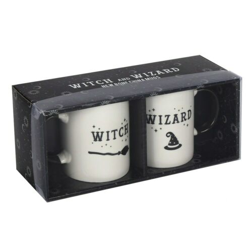 PaganWiccanNewAge CAULDRON Black Mug-gift-boxed China.witchey wizard.blessedB Pagan Wiccc