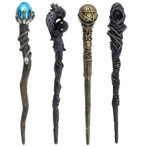 love/ hippy/ pagan/new age/wiccan individual wand•H24cm x W4cm x D3cm none