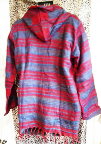 unisex Cashmelon rounded Hood Poncho - Toggle &2pockets.Very warm and cosy Unbranded